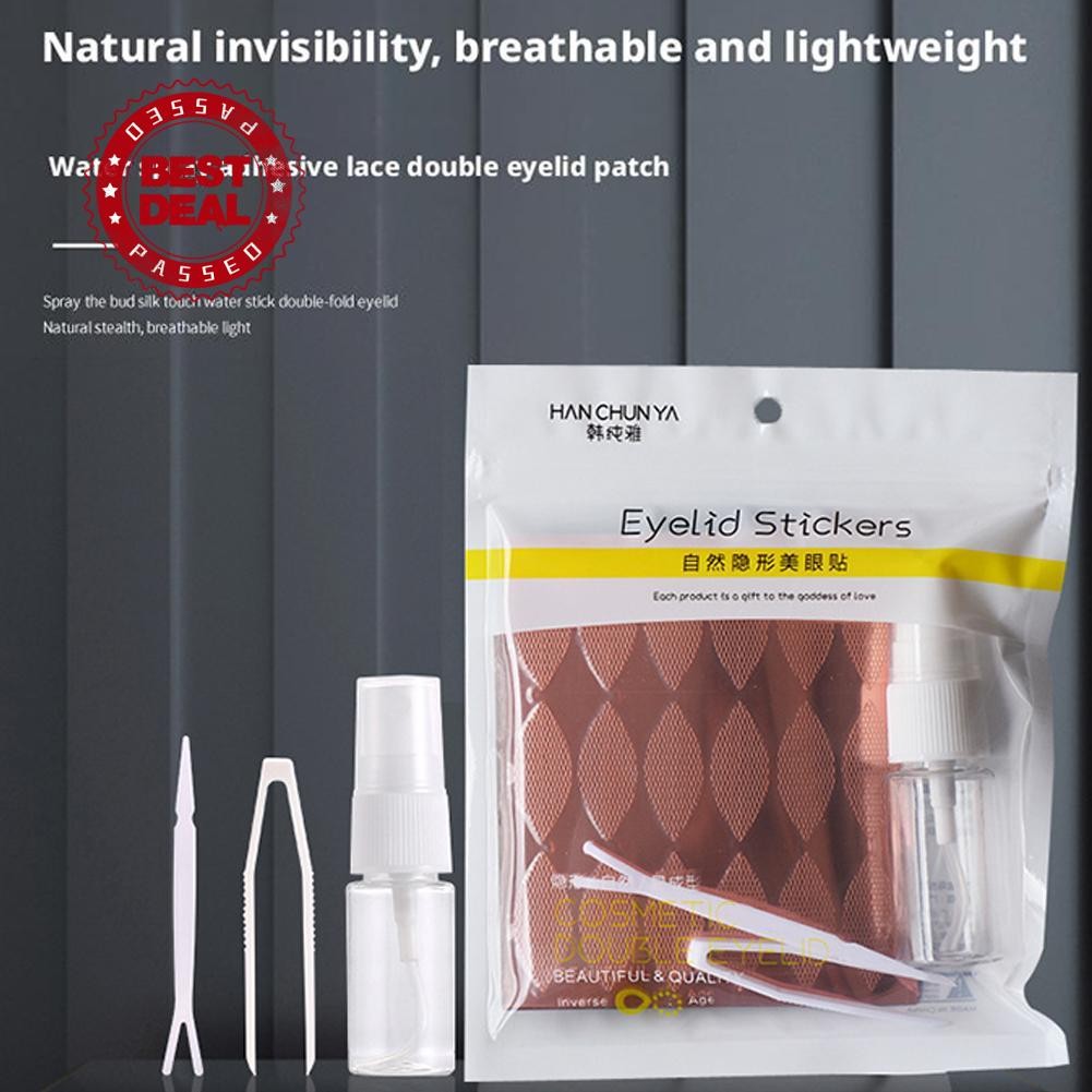 10 Sheets Xl Size Double Eyelid Mesh Eyelid Patch Invisible Strips ...