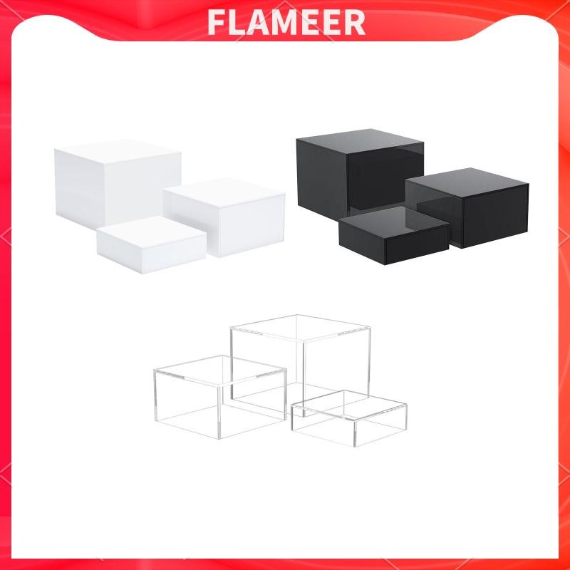 [FlameerMY] 3 Pieces Buffet Risers Multifunctional Stackable Food Riser ...
