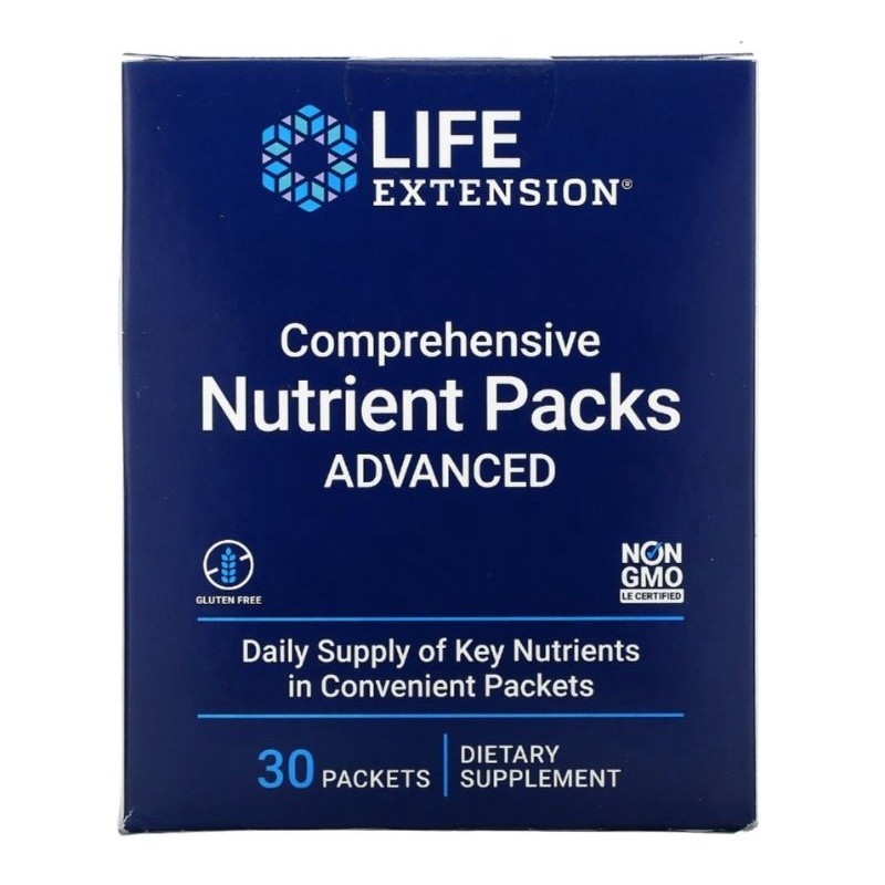 Life Extension, Comprehensive Nutrient Packs Advanced, 30 Packets ...