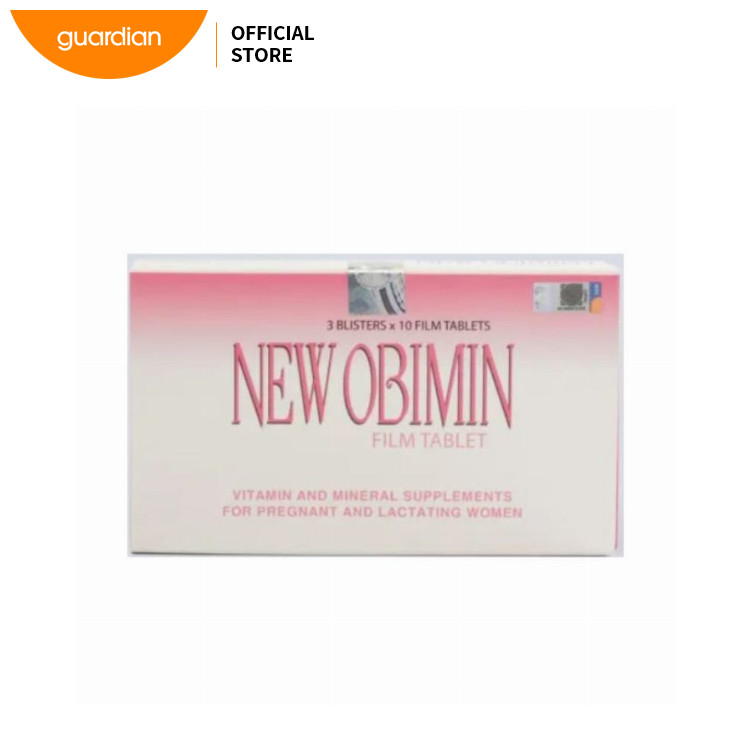 New Obimin Vitamin & Mineral Pregnant Lady & Lactating Women 30S ...
