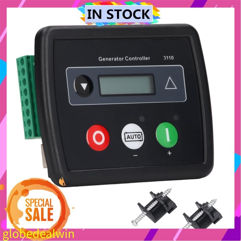 Globedealwin Generator Controller Diesel Genset Automatic 6 Digital ...