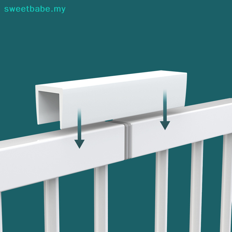 SWEETBABE 6 Pcs Safety Door Reinforcement Slot Baby Gate Dog Groove ...