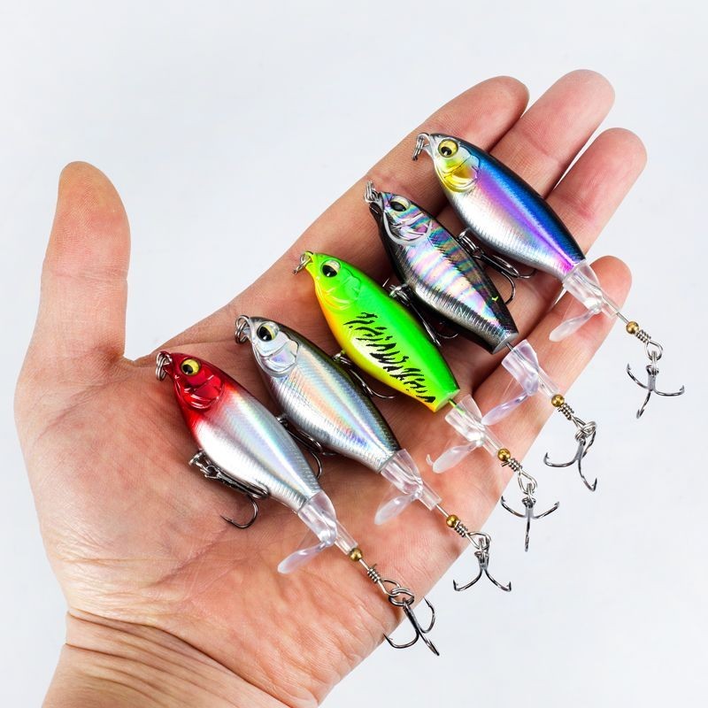 Long Shot Floating Tractor Lure Fake Bait Water Surface Series Frying ...