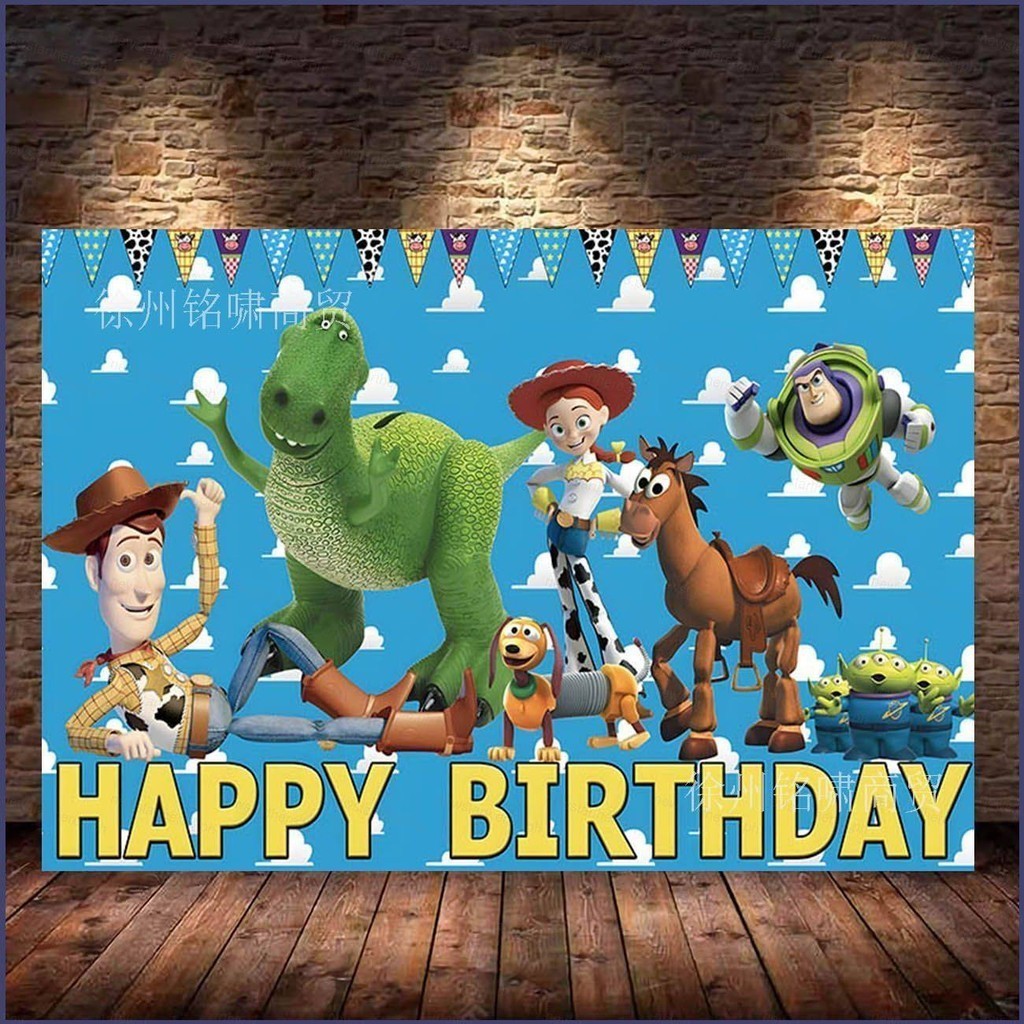 YE Toy Story Theme Birthday children Celebrate Party Photo Photography