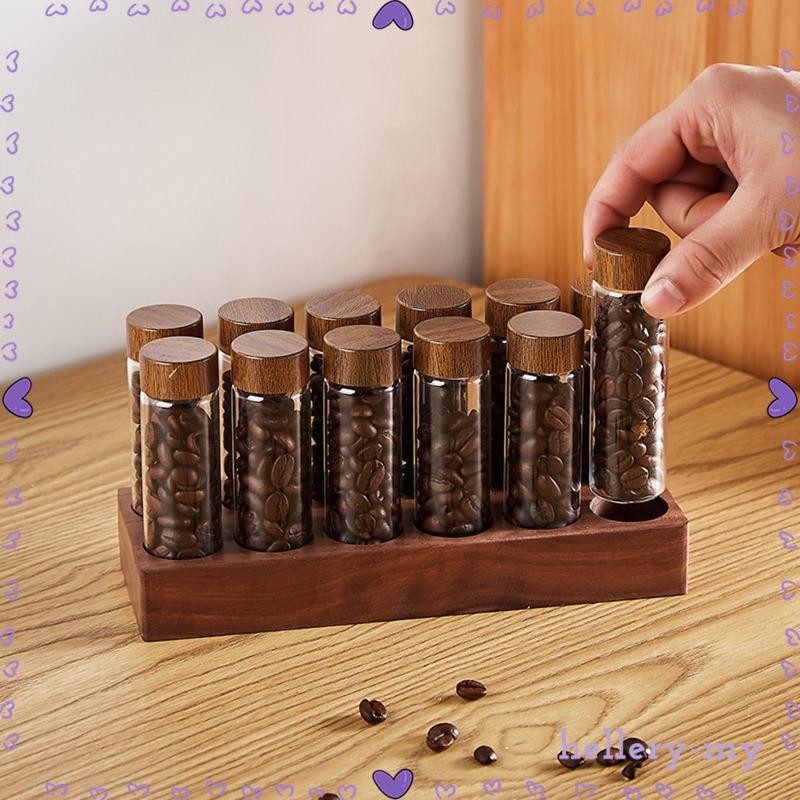 [HelleryMY] Coffee Beans Tube Bottle Dosing Coffee Bean Storage Tubes ...