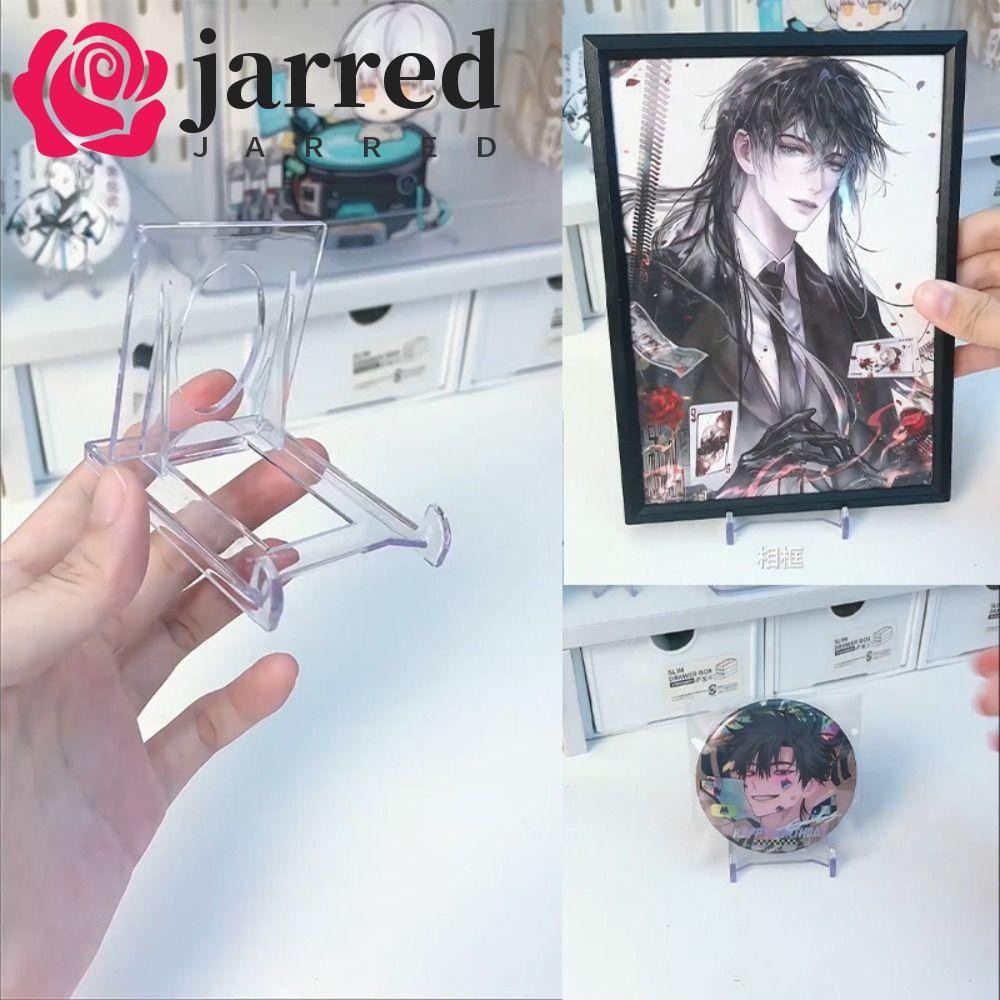 JARRED Card Brick Support Rack, Clear Mini Idol Card Display Rack, Card ...