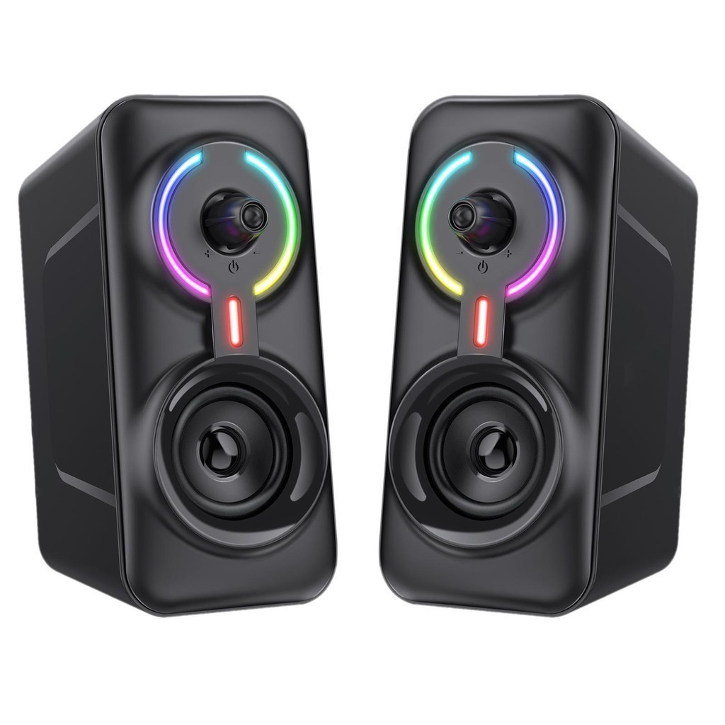 Desktop Computer Speakers Subwoofer Gaming Speakers External Plug and
