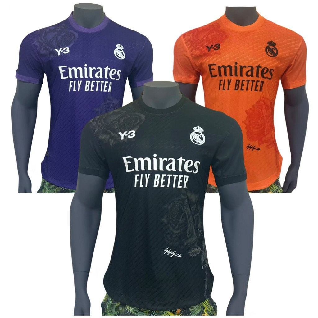 Player Edition 24/25 Real Madrid Y3 Special Edition jersey 2024 2025 Top football shirt YBFM