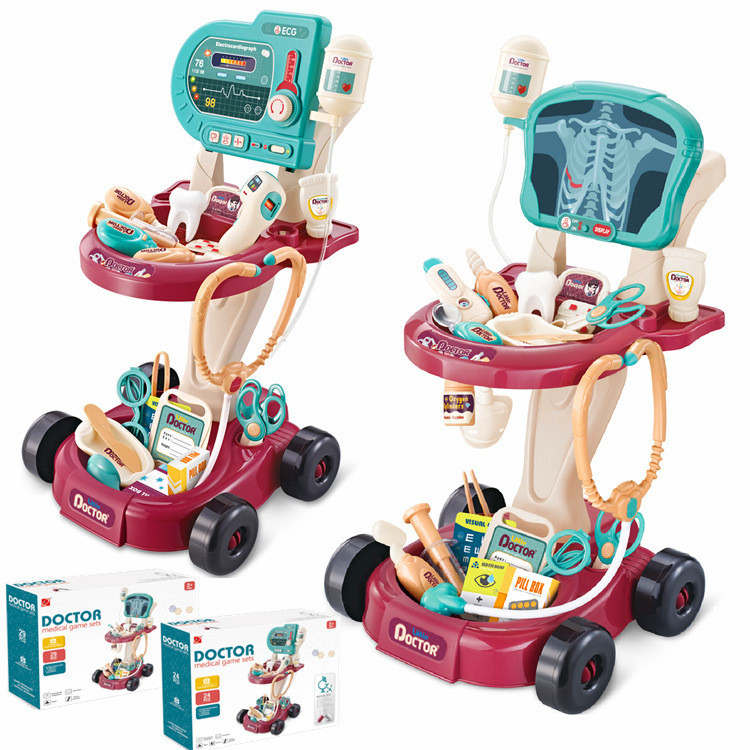 Children Simulation Medical Injection Stethoscope Set Medical Tools ...