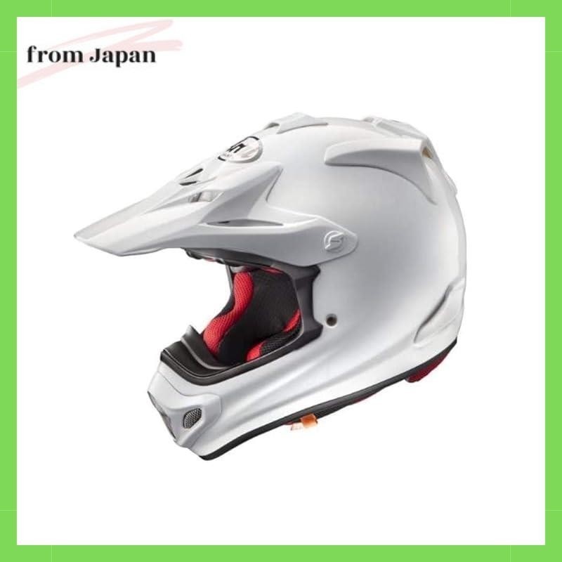 Arai Motorcycle Helmet Off-Road V-CROSS4 White 54cm | Shopee Malaysia