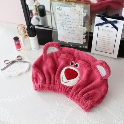 Melody Girl Big Ear Dog Shower Cap Japanese Girl Heart Hair Drying Cap ...