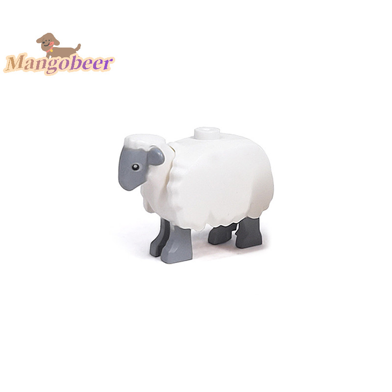 [Mangobeer] Little Sheep Building Blocks Lego Sheep Animal Minifigure ...