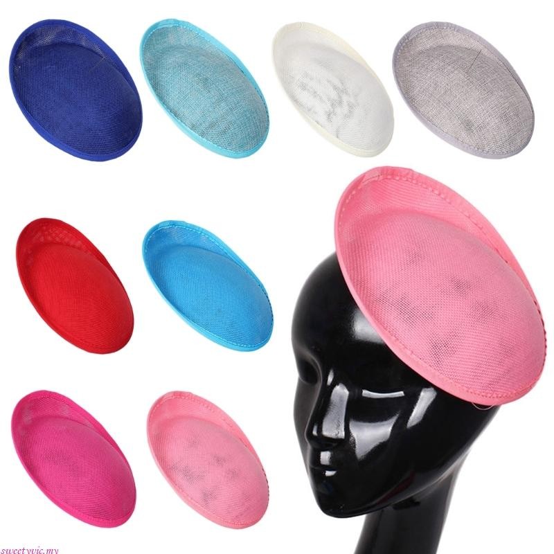 sweety Multiple Color Trendy Fascinator Base the Go to Hat for Women ...