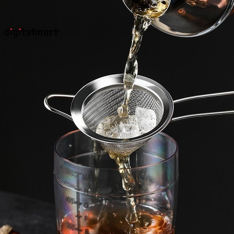 Stainless Steel Small Strainer Fine Mesh Strainer, Mini Cocktail ...