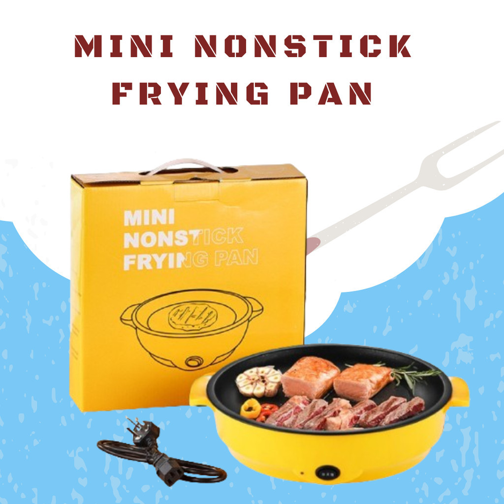 Household NonStick Electric Oven Mini Electric Grill Pan Low Power