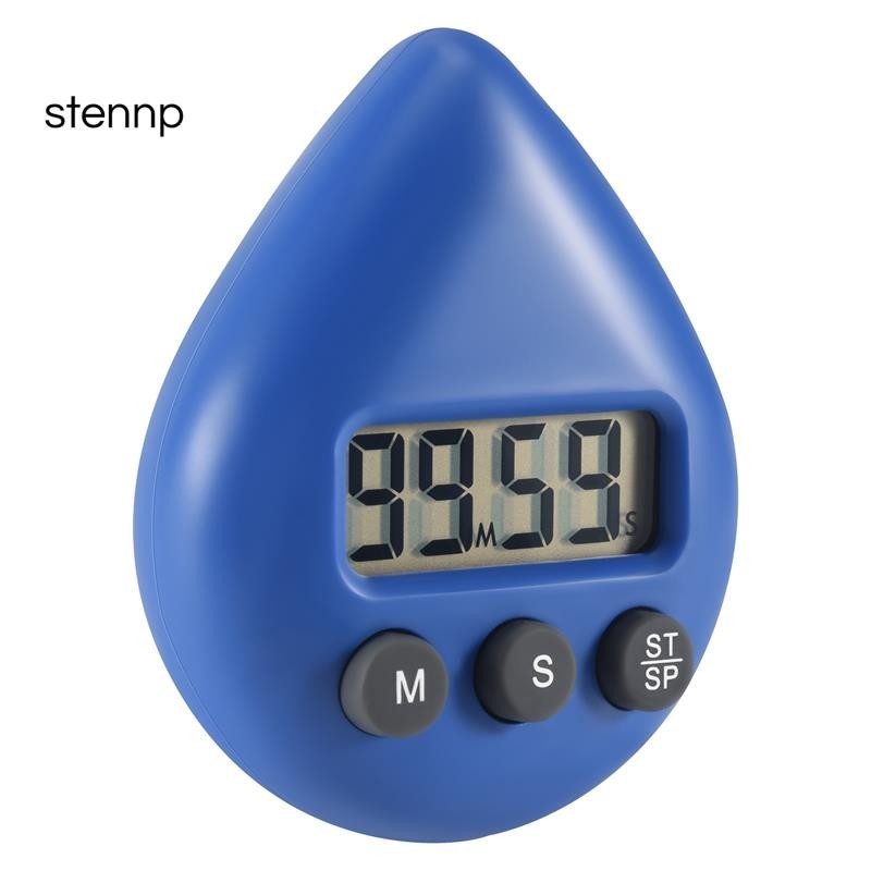 Waterproof Shower Clock - Digital Bathroom Timer With Temp/Humidity Display