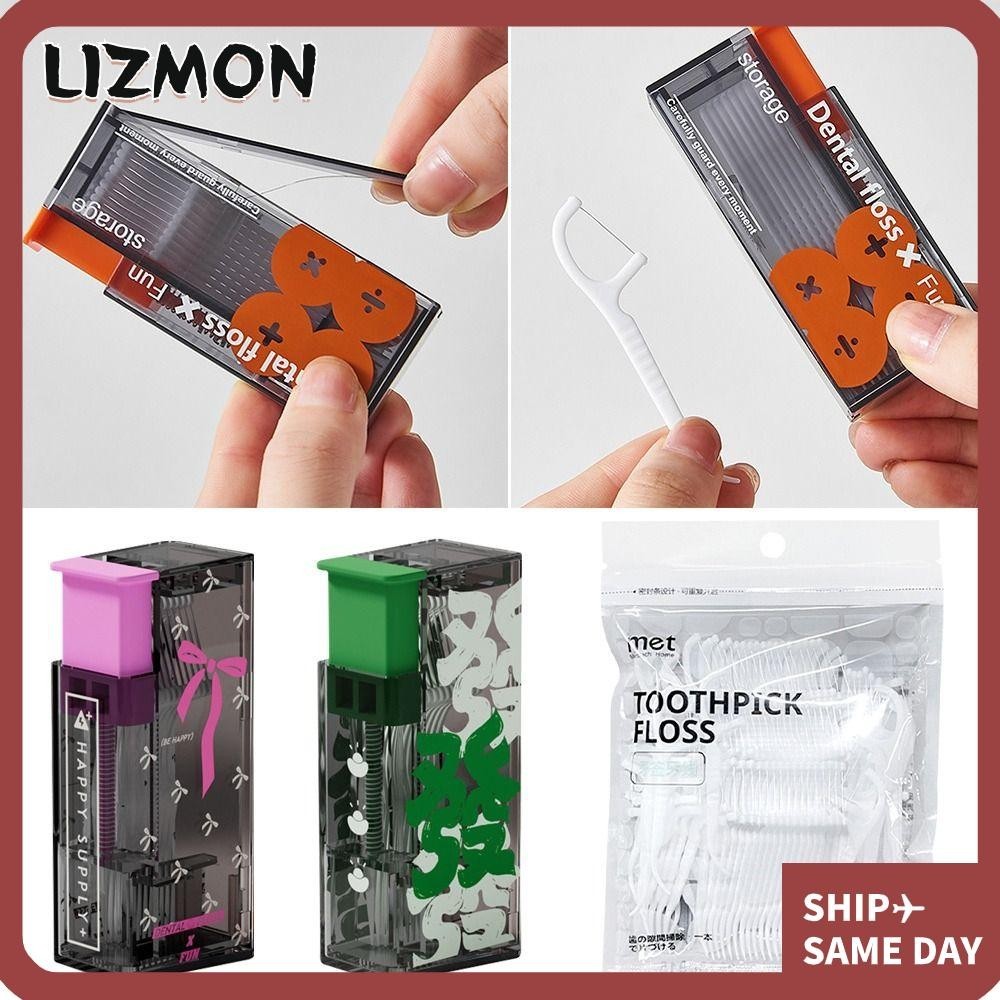 LIZMON Floss Box, Disposable Automatic Pop-up Floss Organizer, High ...
