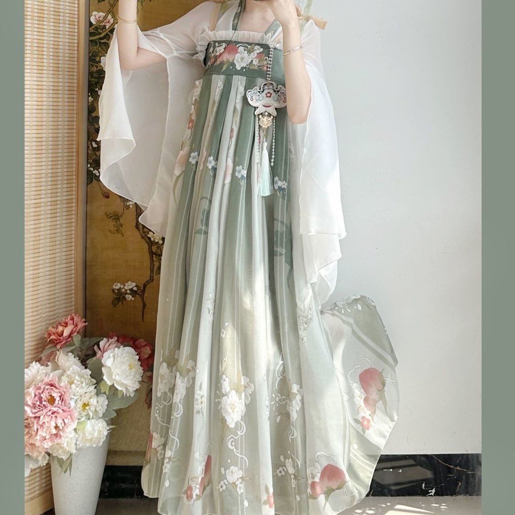牡丹花神・国色天香 唐制 訶子裙 仙女服 中華漢服　H22＃ 牡丹花神・国色天香 唐制 訶子裙 仙女服 中華漢服 H22＃の通販