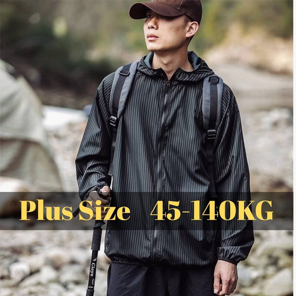 45-140KG Plus Size Men Summer Fashion Outdoor Mountaineering Sun-Proof ...