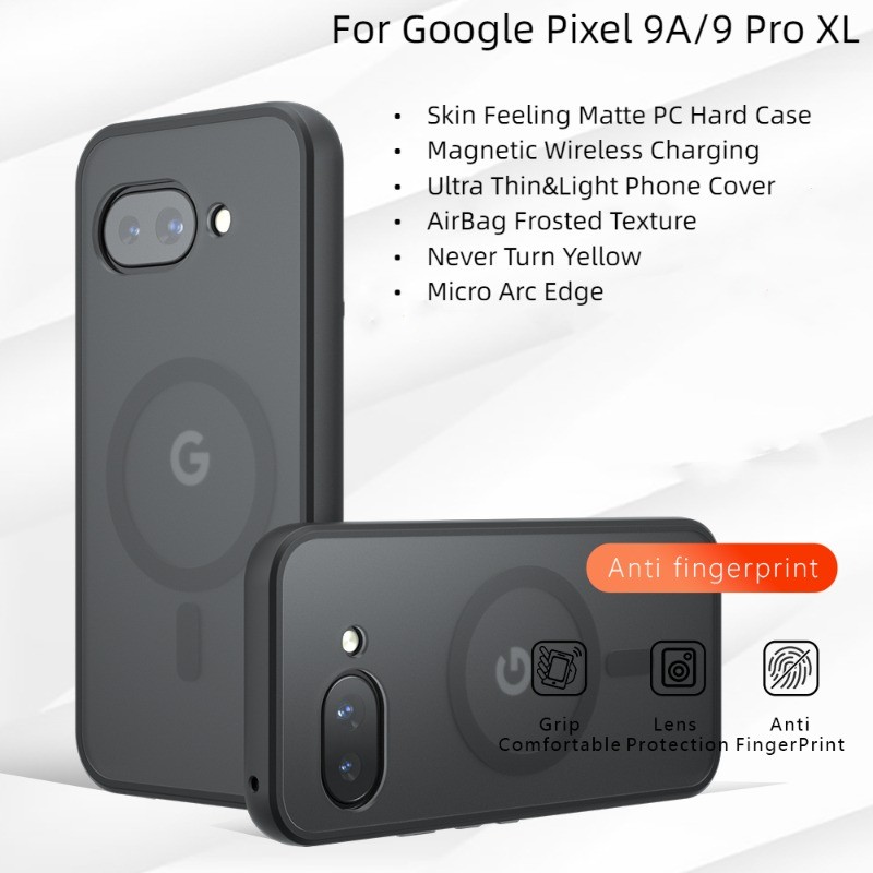 Google Pixel 9A 9 Pro XL 8A 8 Pro 7A Matte PC Hard Case Airbag ...