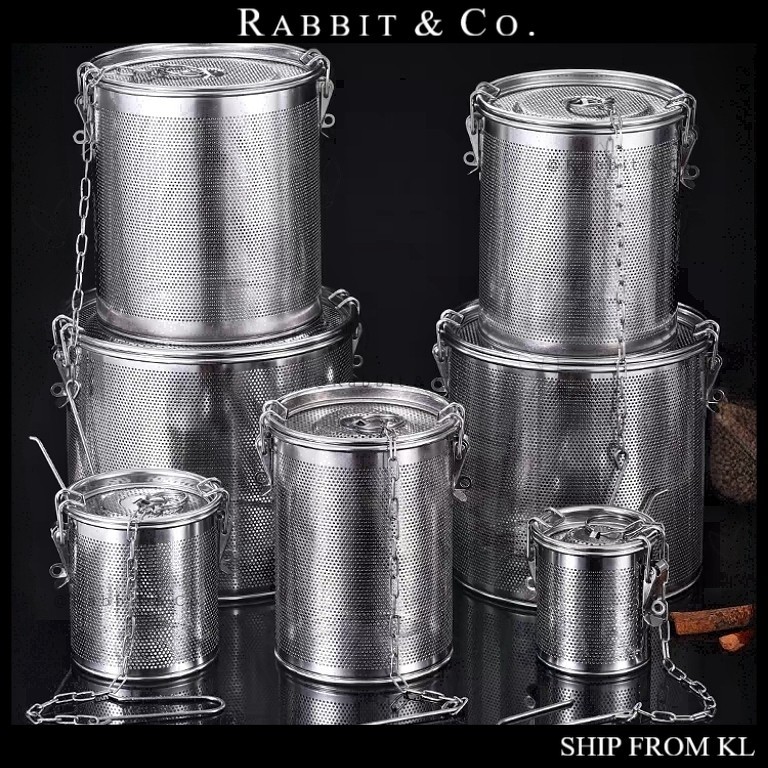 R&C Multi-Purpose Spice Filter Stainless Steel Seasoning Strainer Spice ...