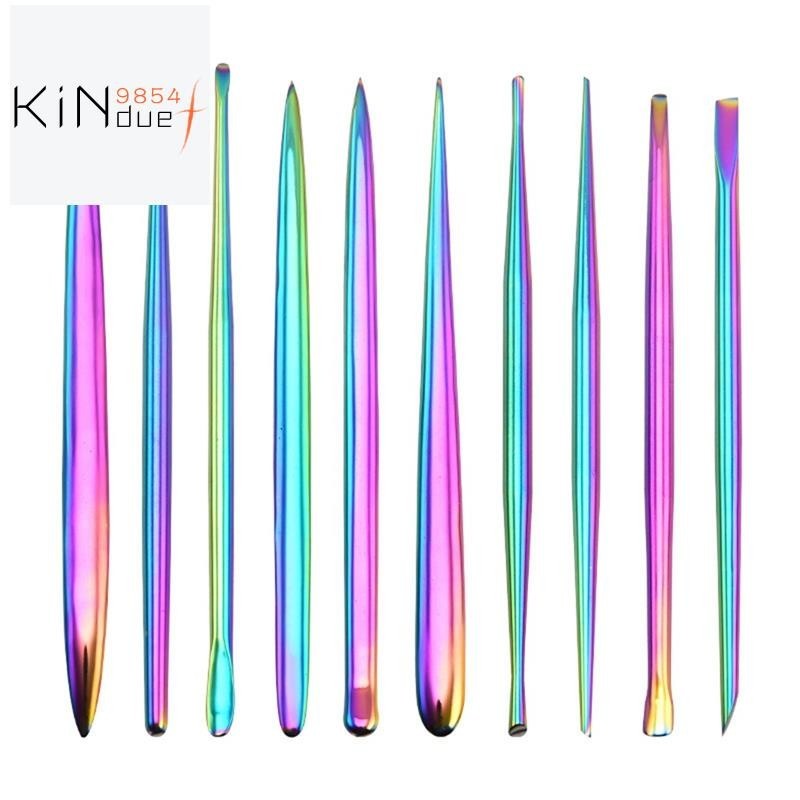 Stainless Steel Colored Soft Pottery Clay Sculpture Tool Clay Embossing