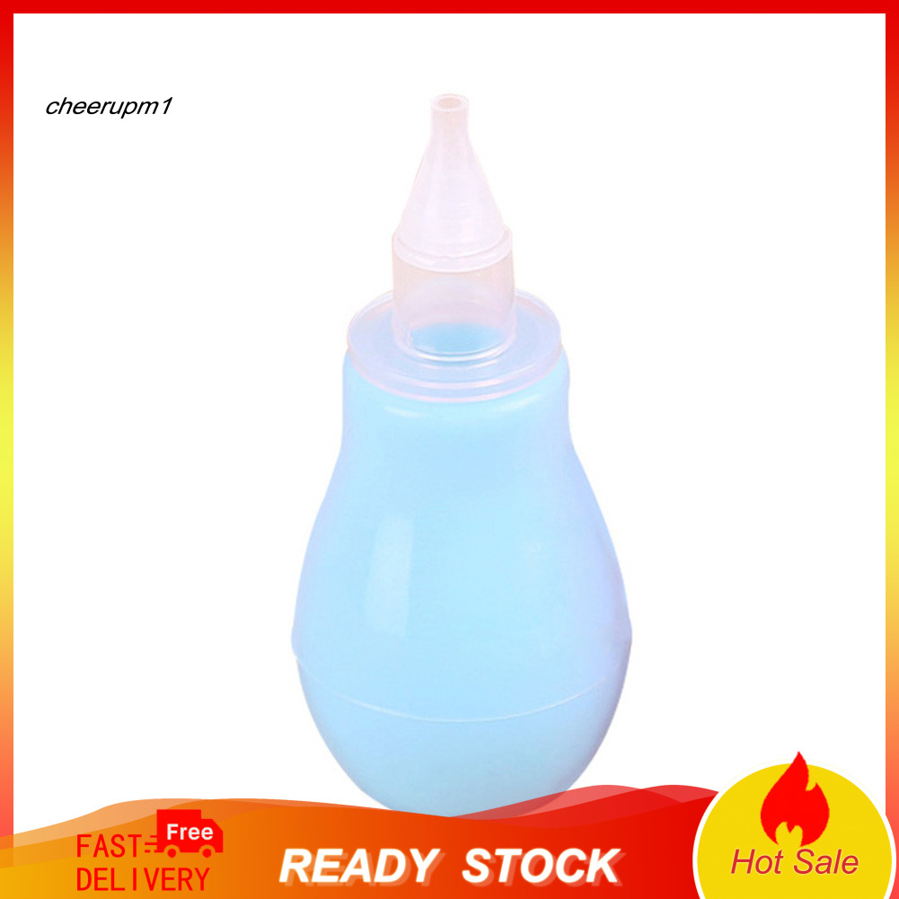 CHEER Baby Safe Nasal Vacuum Aspirator Suction Nose Cleaner Mucus Runny ...