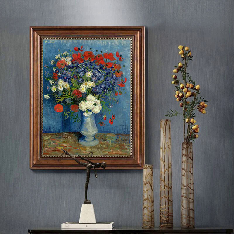 Van Goghs Famous Artworks Wall Art Print Vintage Flowers Nordic Canvas ...