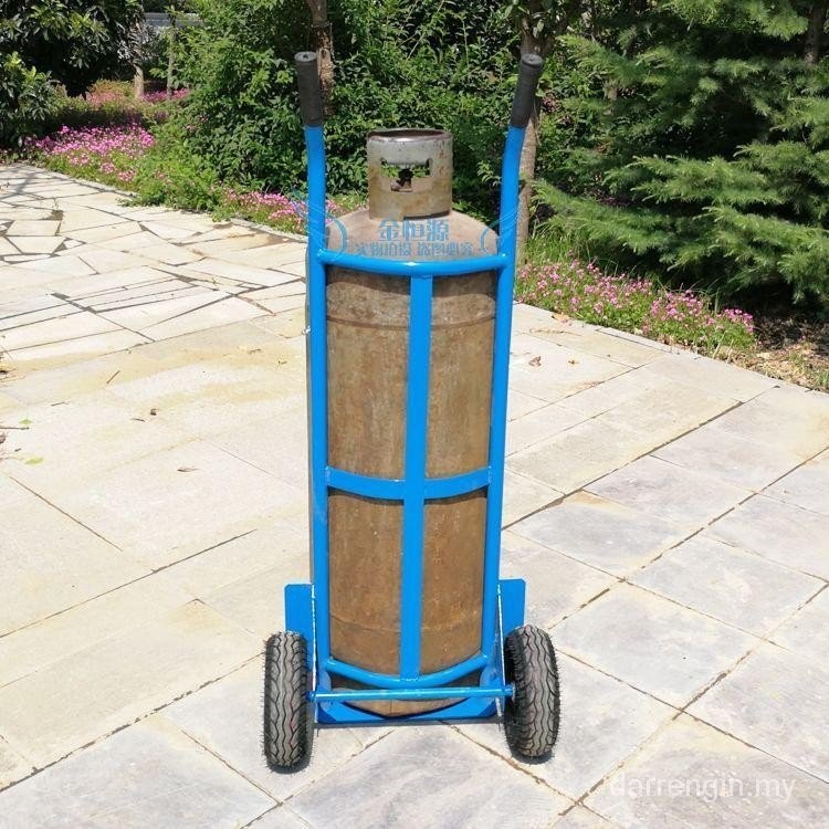 50kg Large Liquefied Gas Tank Car Gas Cylinder Trolley Gas Truck ...