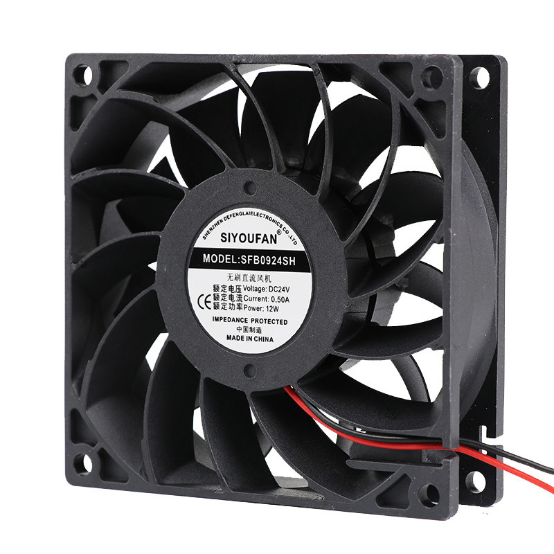 9225 24V 0.50A 9cmcm Double Ball Violent High Speed Inverter Electric ...