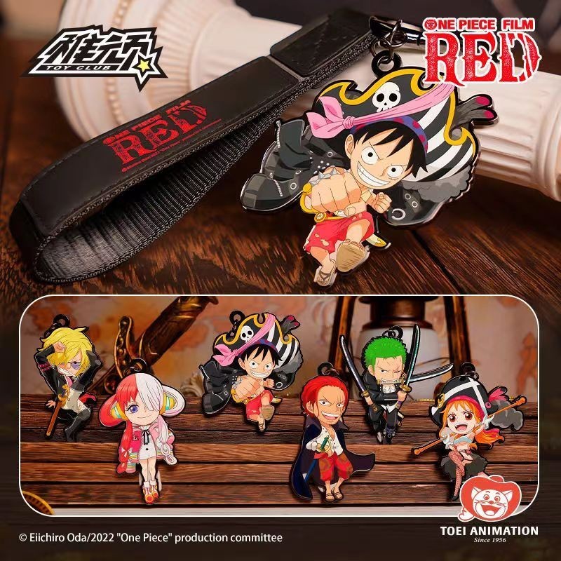 One Piece Red-Haired Singer Metal Pendant Mystery Box Luffy Zoro Shanks ...