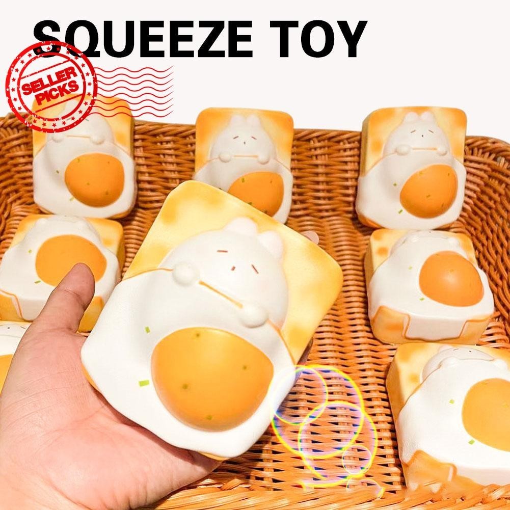 Slow Rising Toast Bread Squishy Toy Set Fun Fidget Toys For Kids And ...