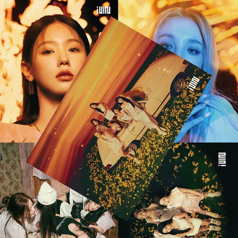 (((G) I-dle Poster Minnie Song Yu Qi Ye Shuhuatian Xiaojuan gidle Album ...