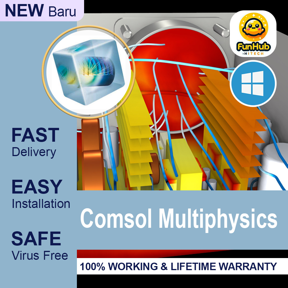 Comsol Multiphysics 6.0⭐ Full Version ⭐ Windows PC Software | Lifetime ...