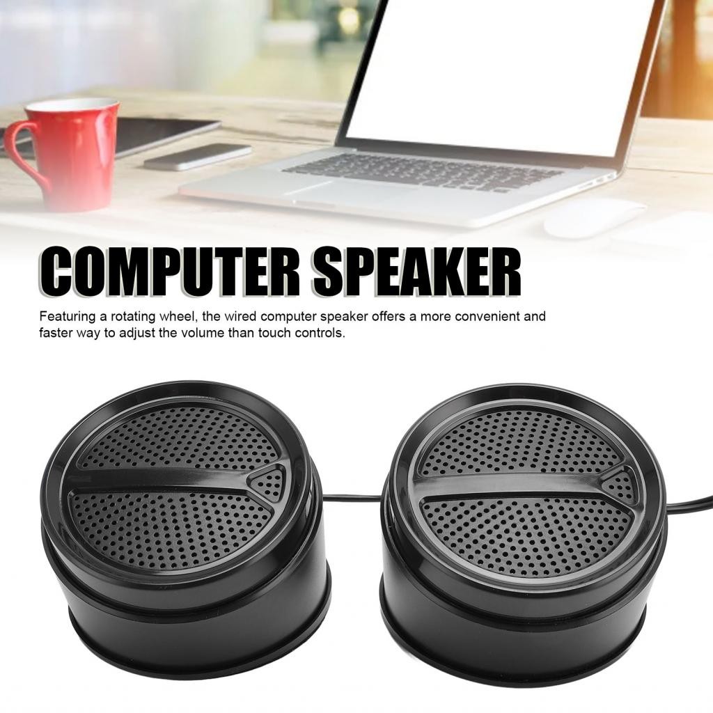 Alwaysonline Computer Speakers for Desktop USB2.0 Wired HiFi Sound ...