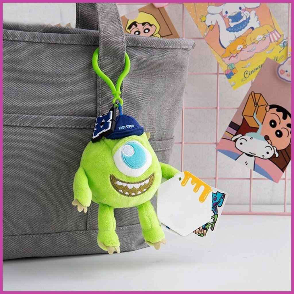 Monsters University Plush Keychain Pendant Toy Sullivan Mike Wazowski ...