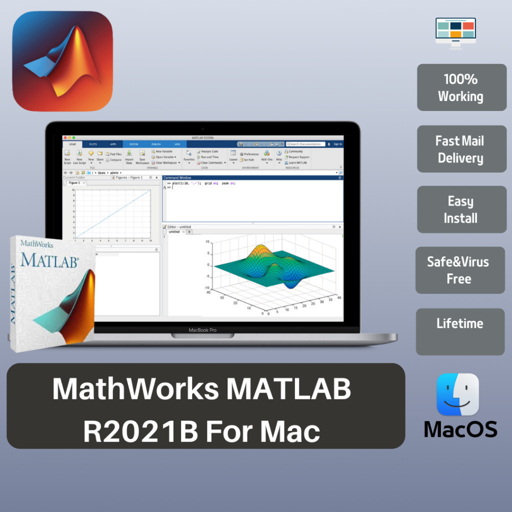 MATHWORKS MATLAB R2021B V9.11.0 Lifetime For Intel And M1 Chip Apple ...