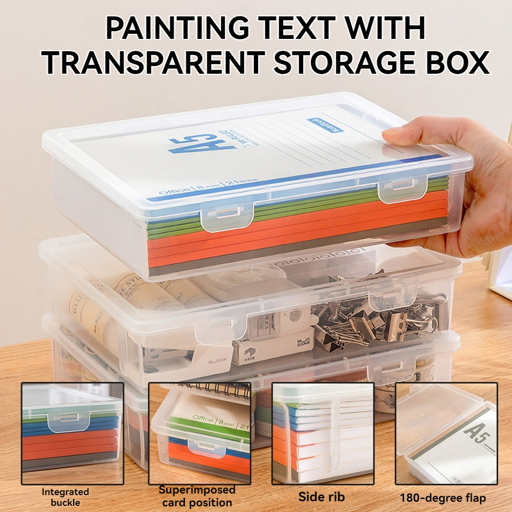 Student Book Storage Box Office Document Box Picture Books Stationery ...