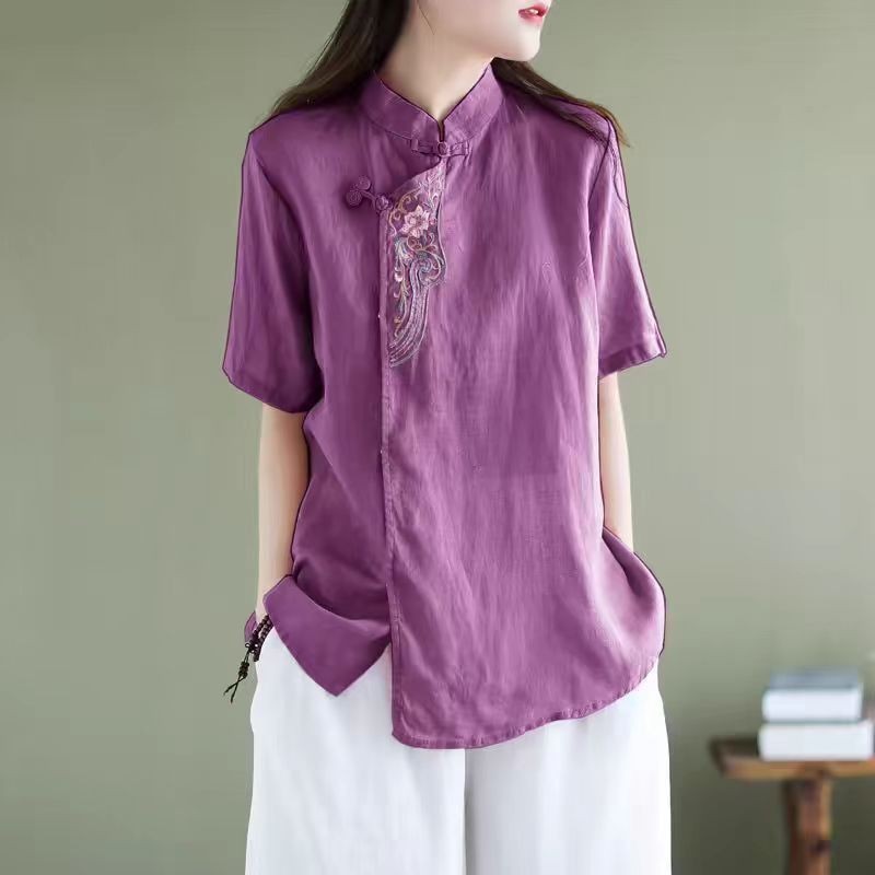 Giacca Donna In Cotone Retro Cinese, Leggera E Confortevole, Perfetta Per L'inverno E Le Mezze Stagioni