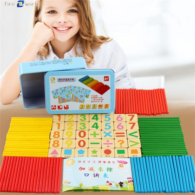 Exclusive Deal!! Counting Sticks Calculation Math Educational Toy With ...