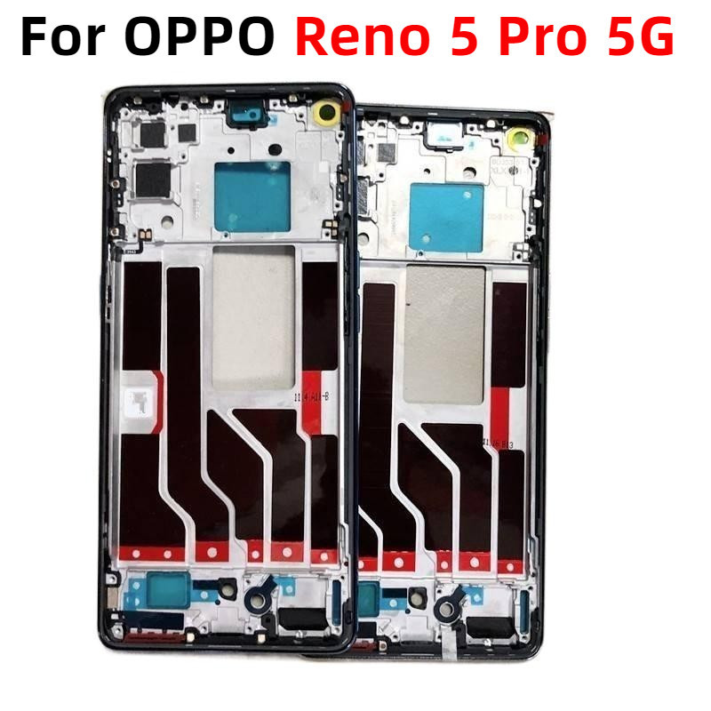 Repair Middle Frame For OPPO Reno 5 Pro 5G Bezel Housing Front LCD ...