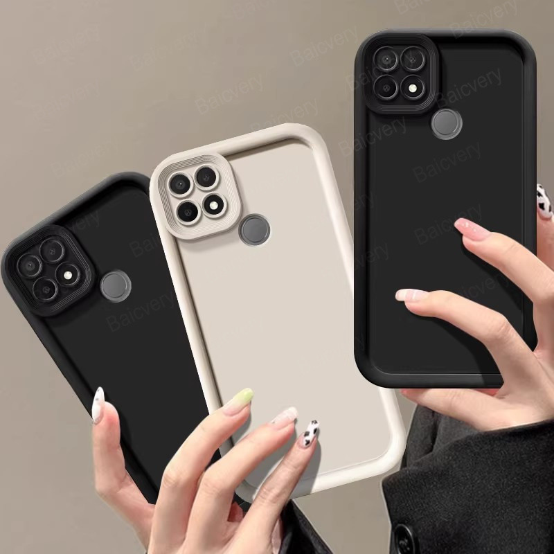 Realme C25 Realme C12 Realme Narzo 20 Realme 7i Narzo 30A Realme  C25S Casing Silicone Phone Case TPU Back Cover Shell Covers Camera Lens