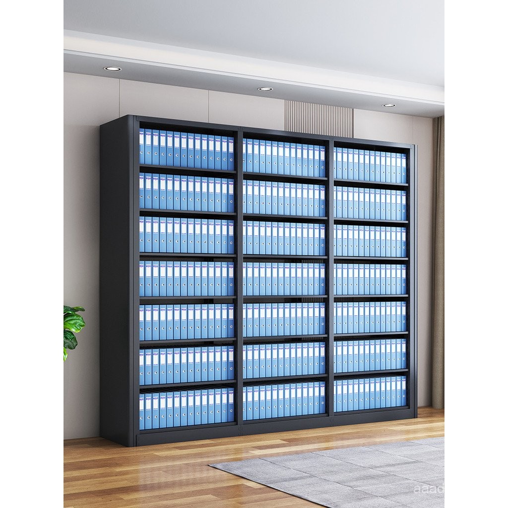 File Cabinet Office Shelf File Rack Floor Locking Storage Cabinet ...