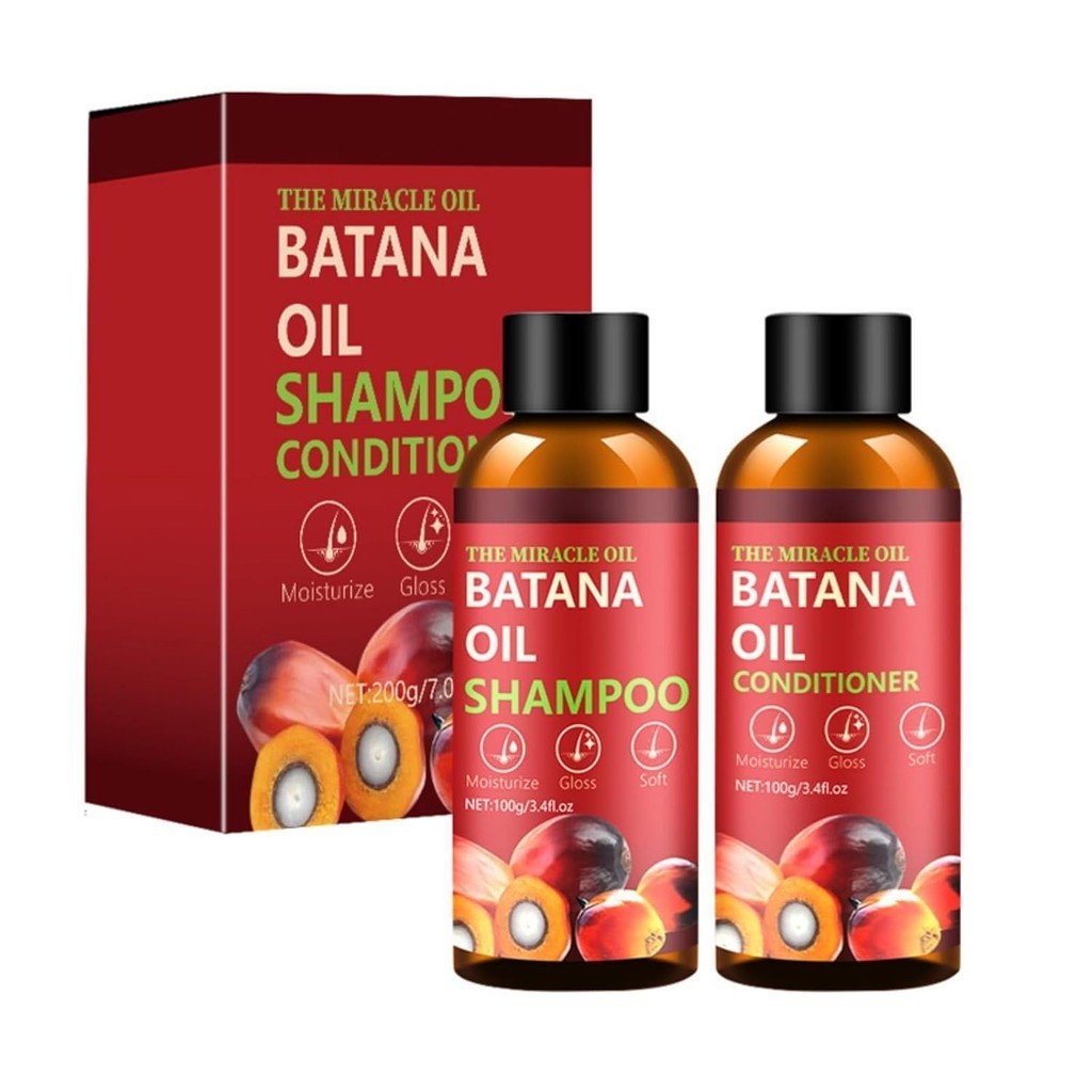 Set Syampu dan Perapi Minyak Batana, Syampu Minyak Batana untuk ...