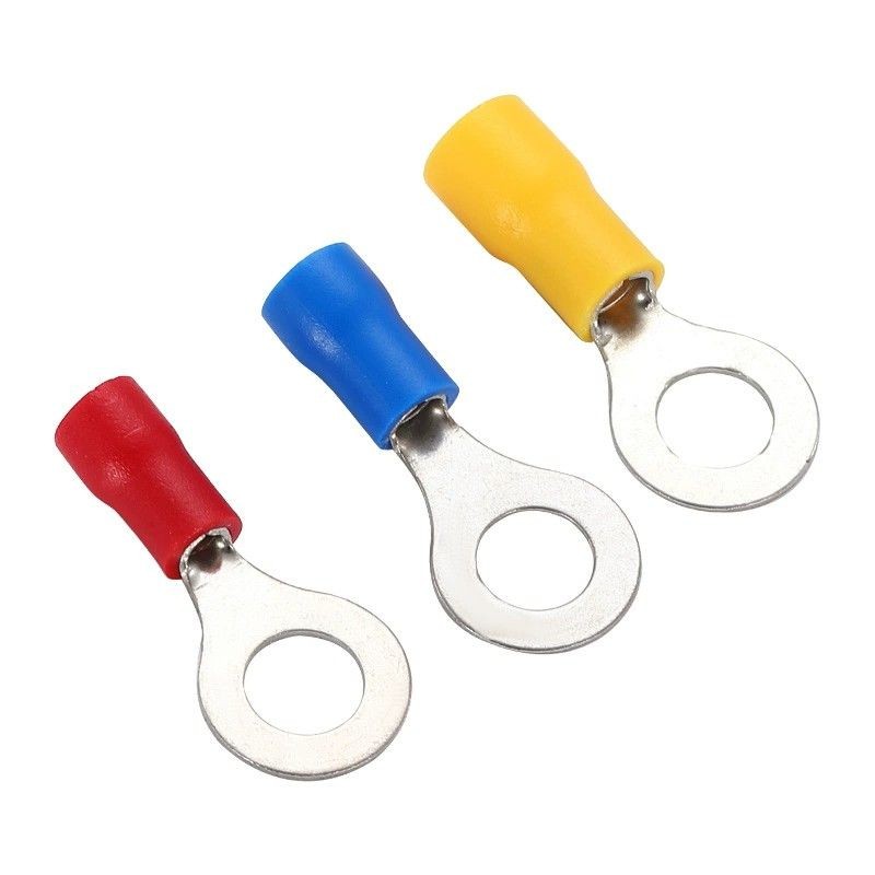 Pure Copper RVo Type Terminal Cold-Pressed Wire Terminal Round Terminal ...