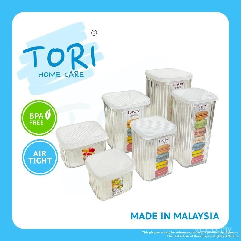TORI HOME Airtight Container | BPA FREE Multipurpose Food Container ...