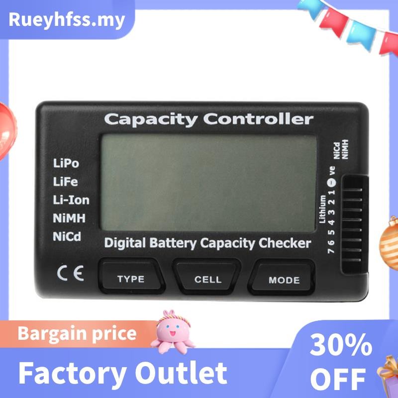Excellent RC Cellmeter 7 Digital Battery Capacity Checker Controller ...