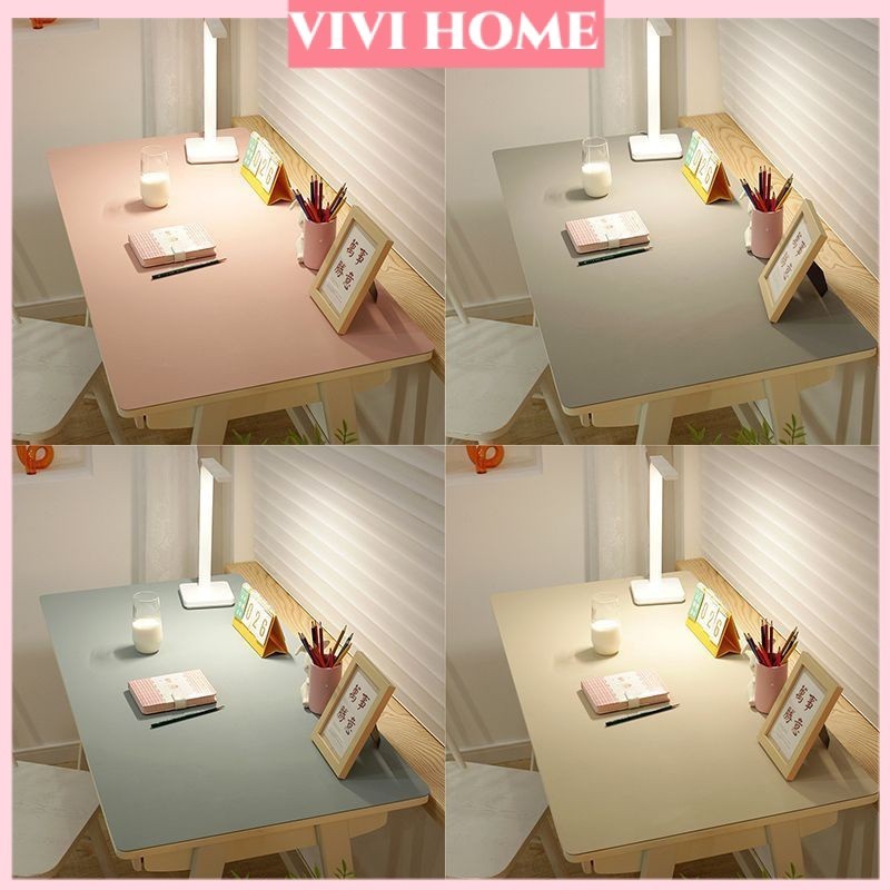 【READY STOCK】Anti Noise Desk Mat Leather Desk Mat Dining Table Mat ...