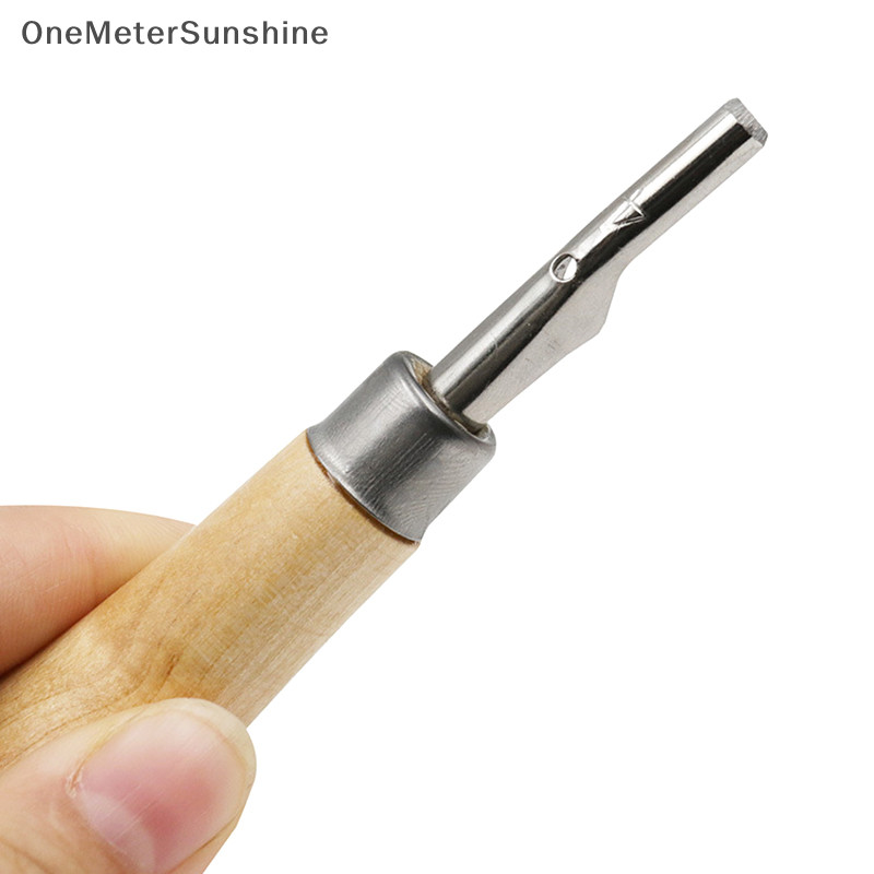 OMS Printmaking Carving Tools Set With 5 Blade DIY Lino Block Cutg Stamp Carving Tool