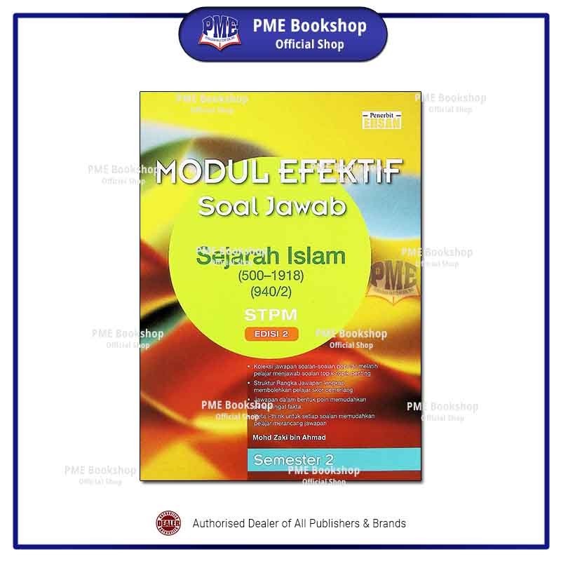 [pme Bookshop] Penerbit Ehsan Modul Efektif Soal Jawab Stpm Semester 2